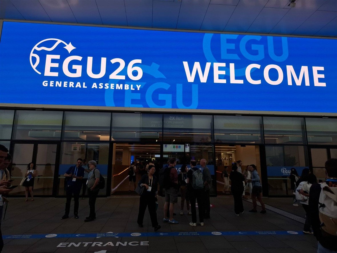 Το Μεταπτυχιακό στην EGU26 στη Βιέννη